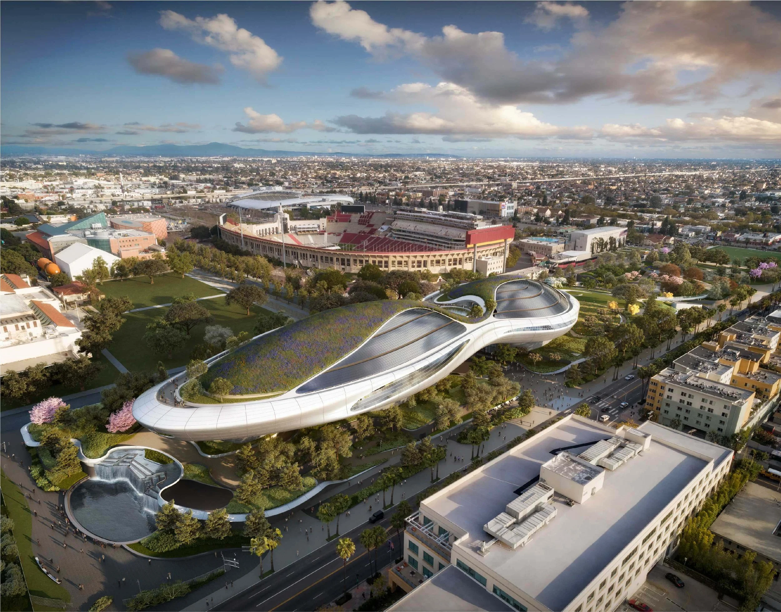 Lucas Museum of Narrative Art: Nature Meets Sustainable Urban